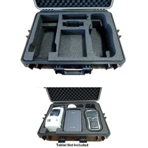 Hard bodied carry case designed for Metrel Delta PAT tester