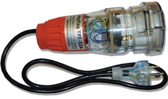 Insulation & Earth Test Adaptor 32A (TPI-32A)