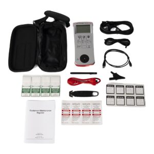 Seaward PrimeTest 125EL portable appliance tester kit with carry case, leads and tags